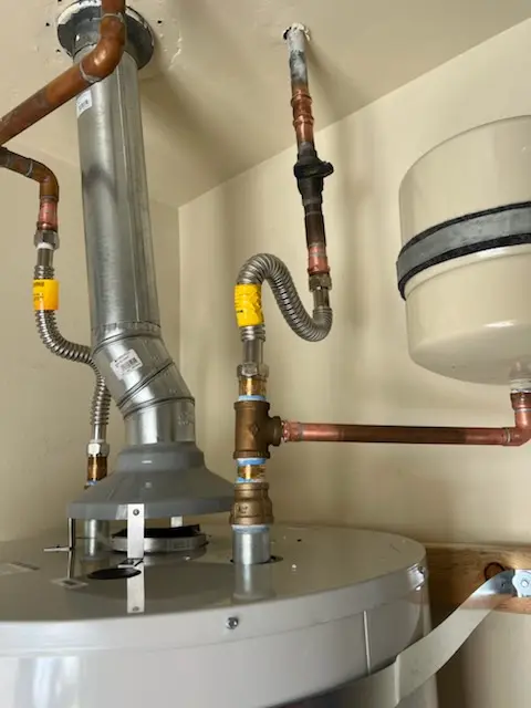 Water heater installation and plumbing repair in Bartlett